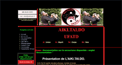 Desktop Screenshot of aikitaido.fr