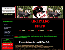 Tablet Screenshot of aikitaido.fr